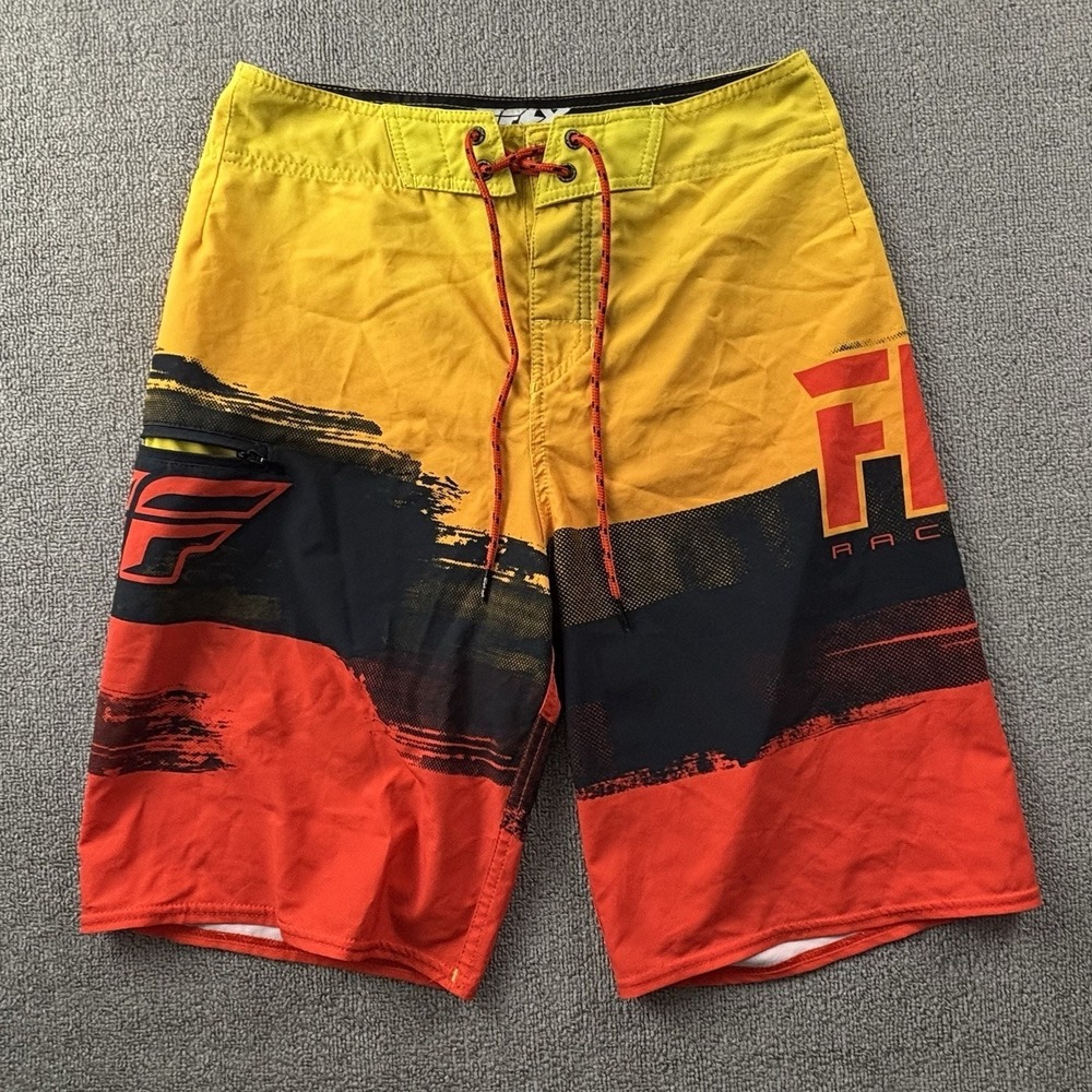 Fly Racing Shorts Adult Size 28 Boardshorts Active Casual Men's